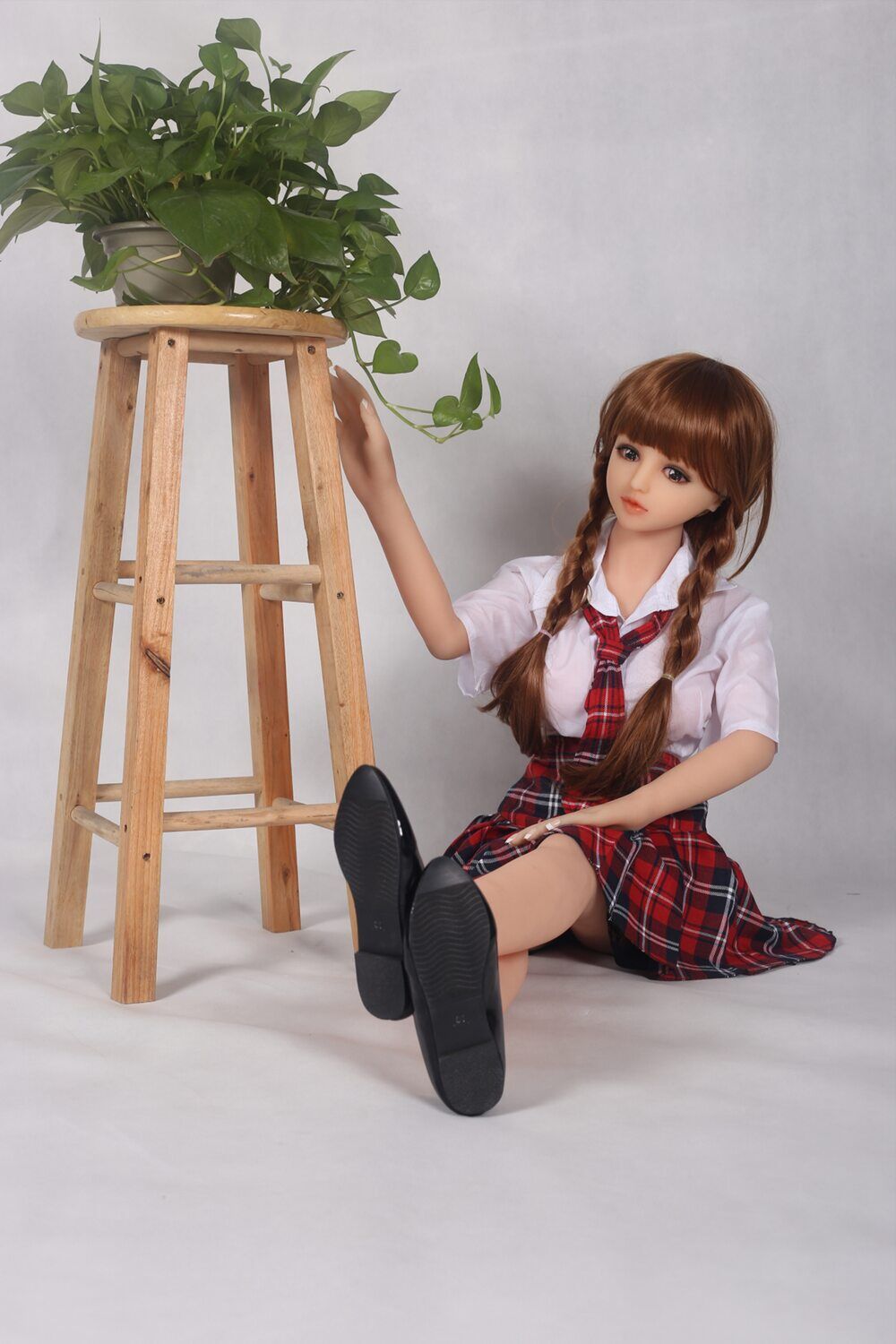 WMDOLL #46 桃香 136cm コスプレ TPE製 ラブドール良乳-2