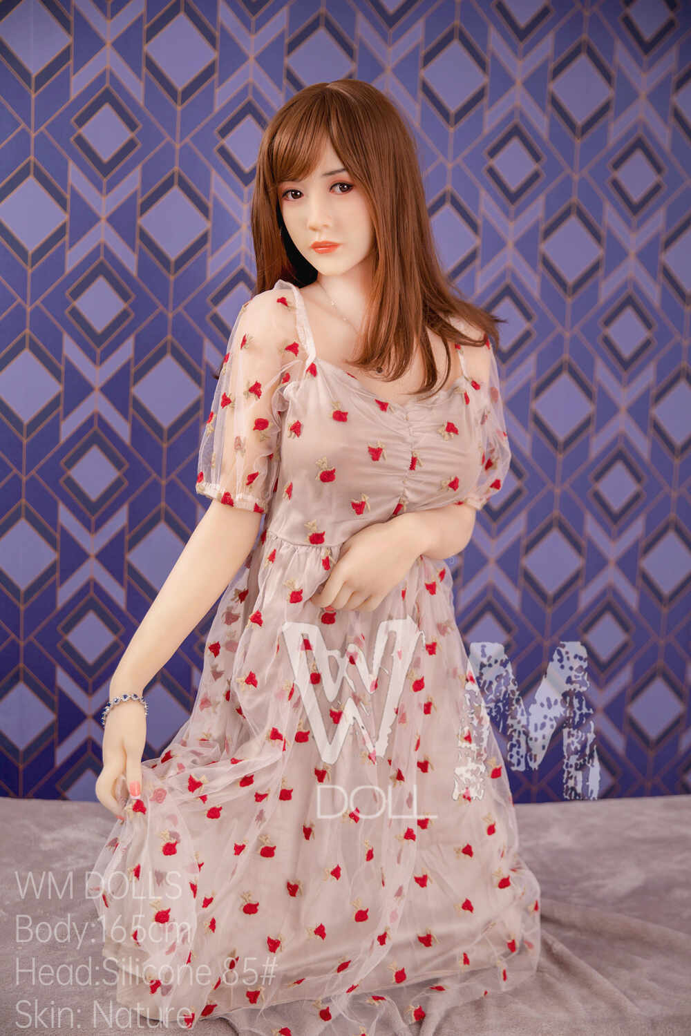 WMDOLL #85 花子 165cm セクシーリアル シリコンヘッド＋TPEボディ ラブドール良乳-5